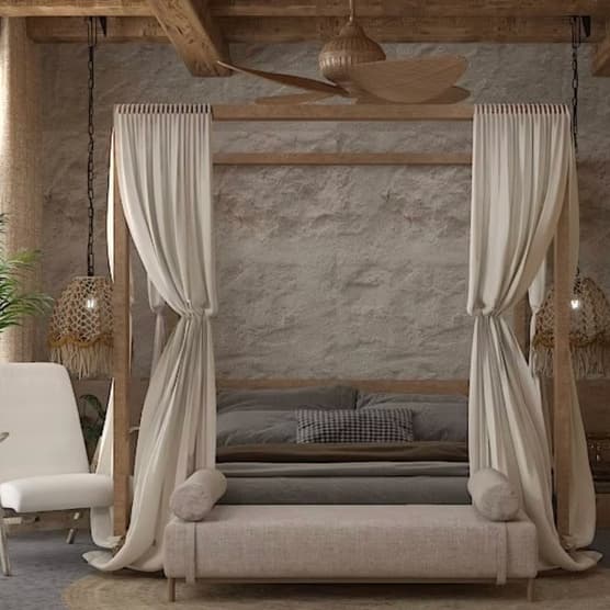 Scandinavian-Inspired 3BHK Home