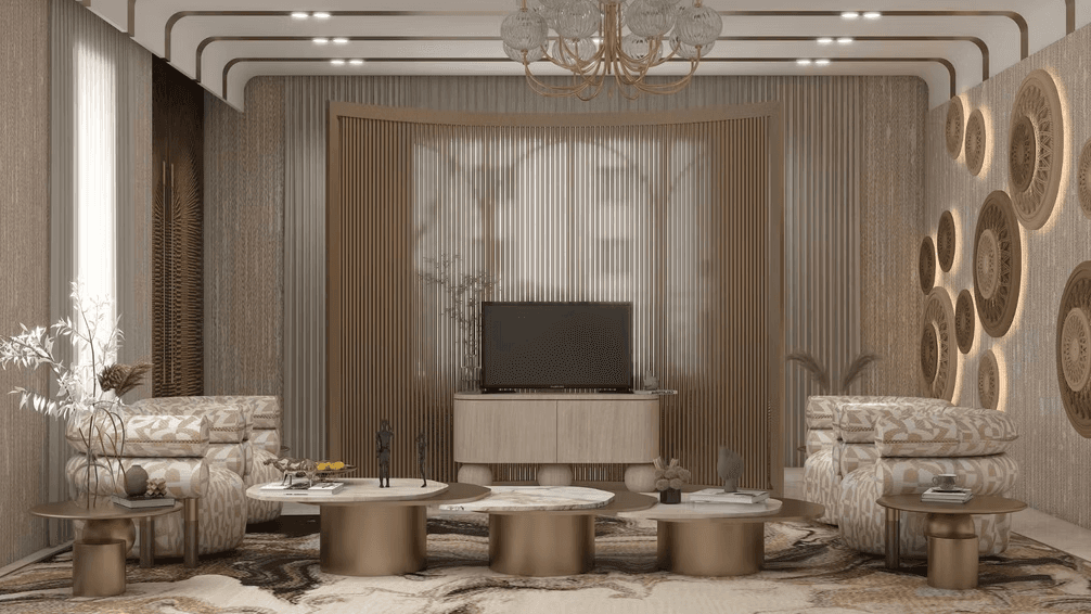 Scandinavian-Inspired 3BHK Home